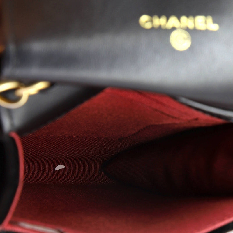 Chanel Diamond Lock Cc Phone Holder With