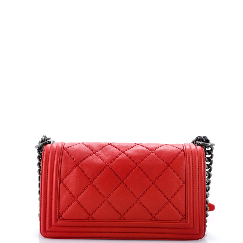 Chanel Stitch Boy Flap Bag Quilted