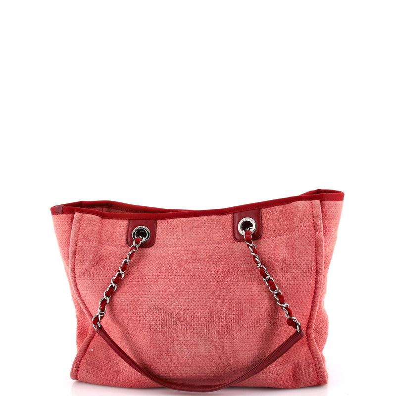 Chanel Deauville Tote Canvas Small