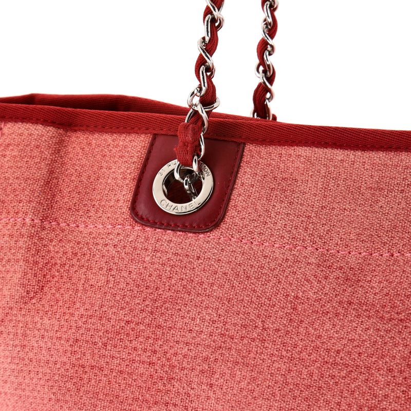 Chanel Deauville Tote Canvas Small