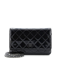 Chanel Wallet On Chain Quilted Patent