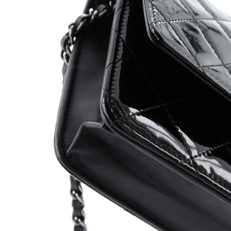 Chanel Wallet On Chain Quilted Patent