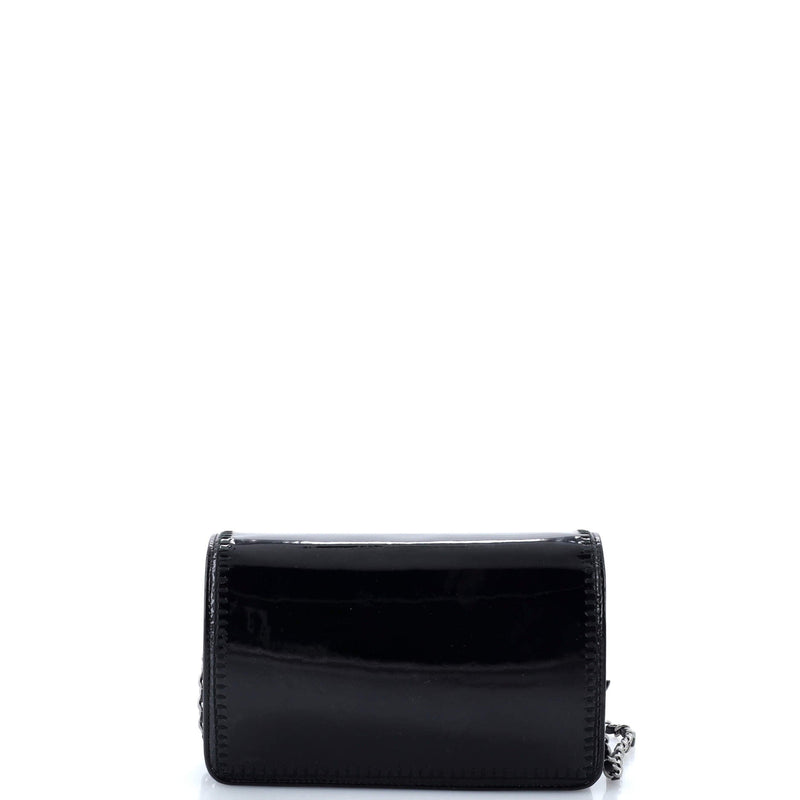 Chanel Cc Wallet On Chain Stitched