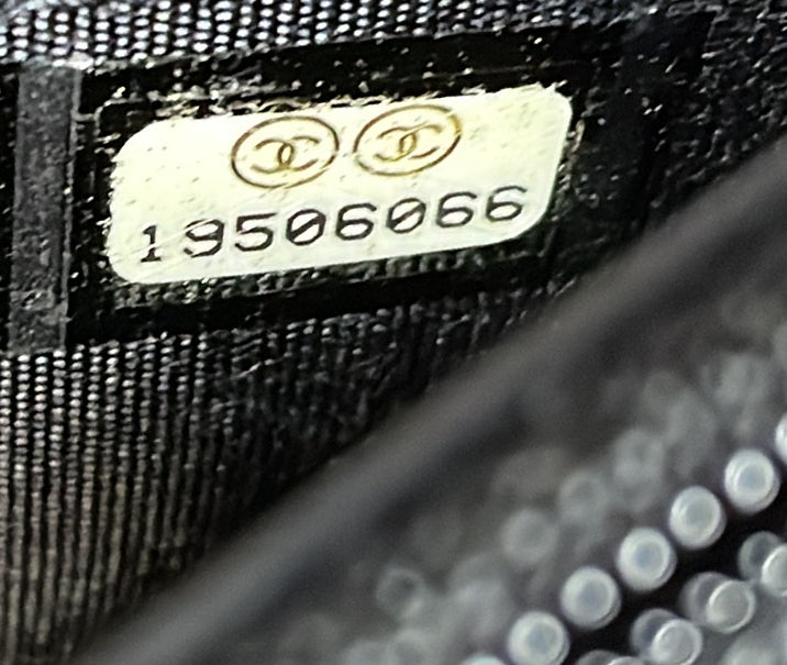 Chanel Cc Wallet On Chain Stitched