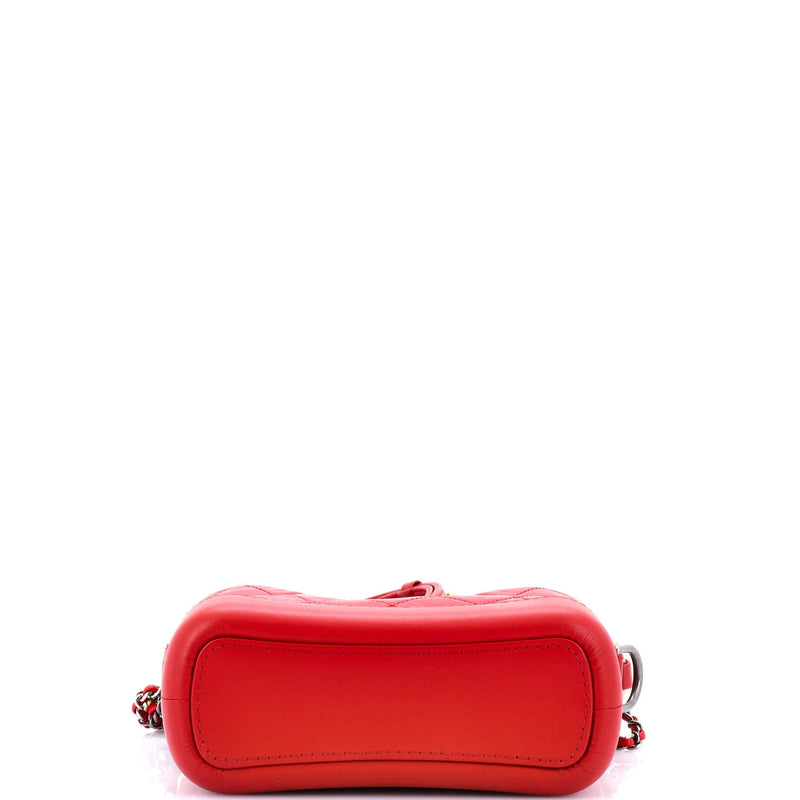 Chanel Gabrielle Hobo With Logo Handle