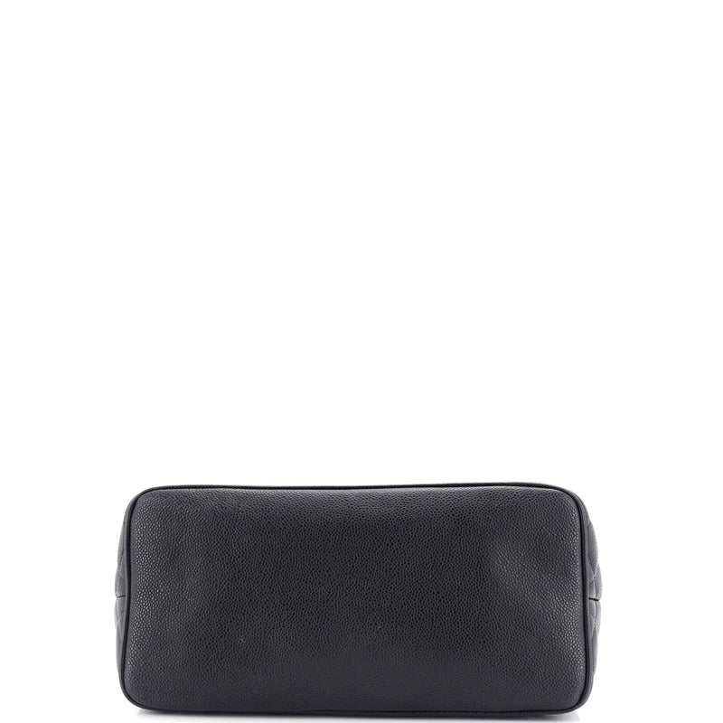 Chanel Medallion Tote Quilted Caviar