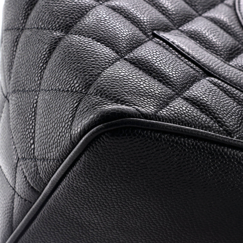 Chanel Medallion Tote Quilted Caviar