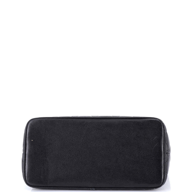 Chanel Medallion Tote Quilted Caviar