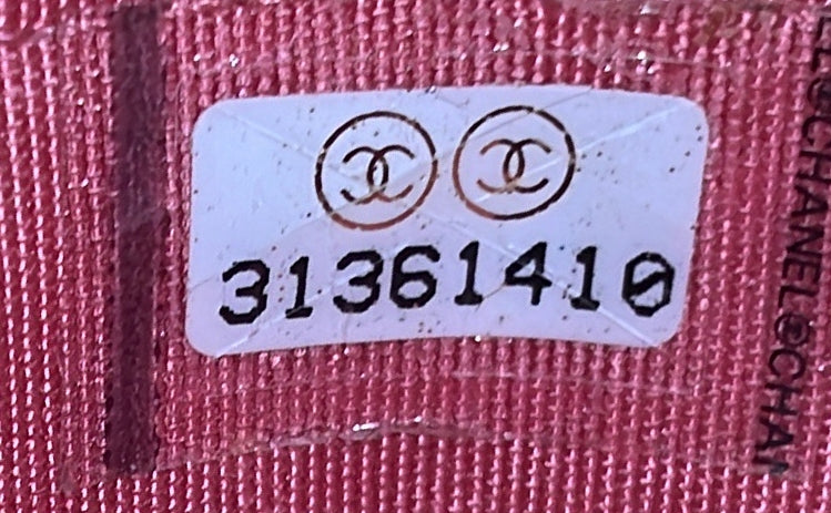 Chanel Top Handle Zip Around Vanity Case