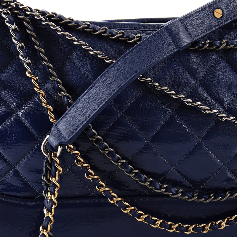 Chanel Gabrielle Hobo Quilted Goatskin