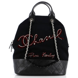 Chanel Paris-Hamburg Tote Embroidered