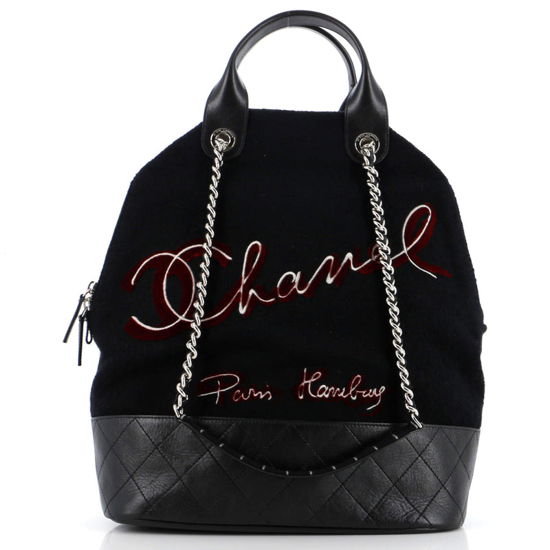Chanel Paris-Hamburg Tote Embroidered
