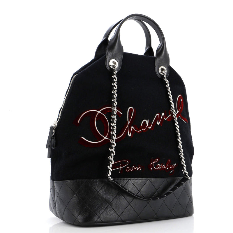 Chanel Paris-Hamburg Tote Embroidered