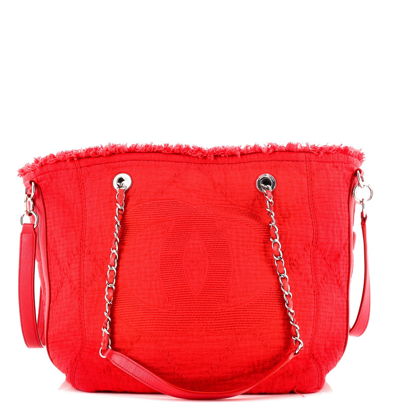 Chanel Double Face Deauville Tote Fringe