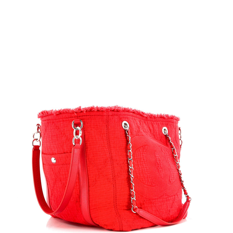 Chanel Double Face Deauville Tote Fringe