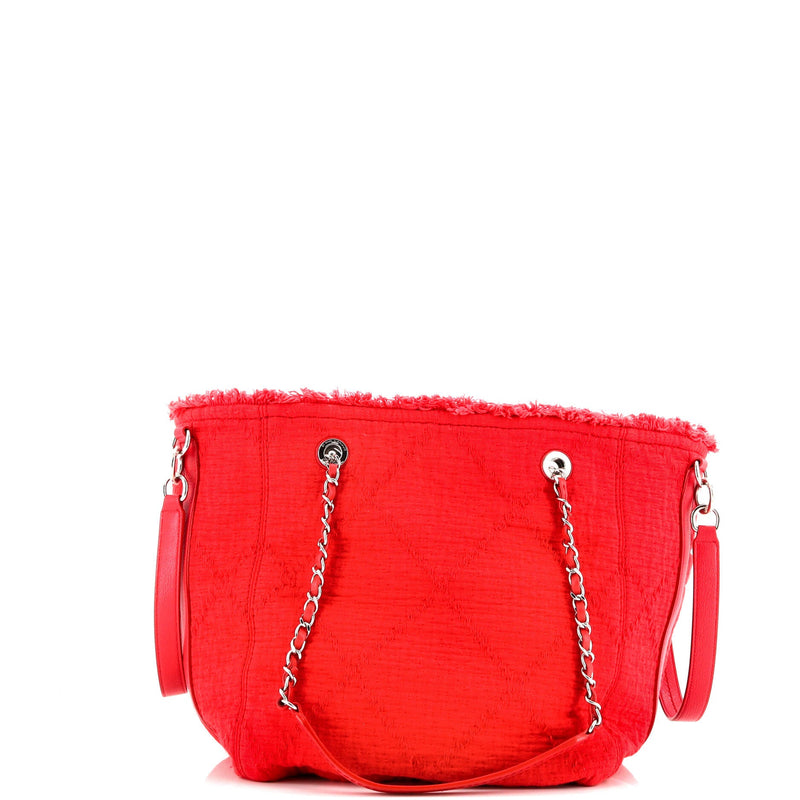 Chanel Double Face Deauville Tote Fringe