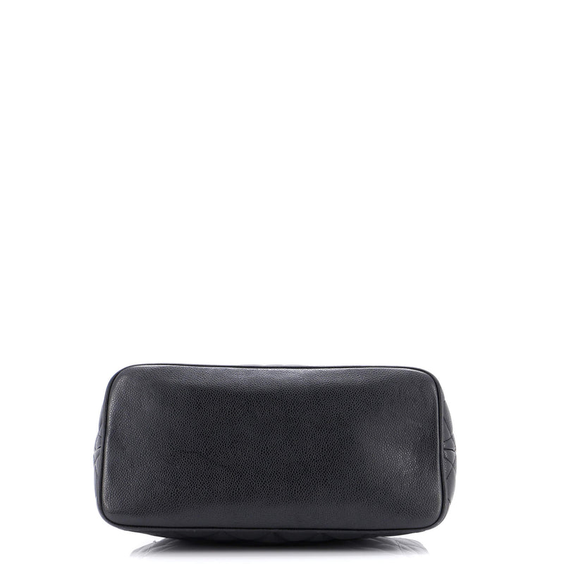 Chanel Medallion Tote Quilted Caviar