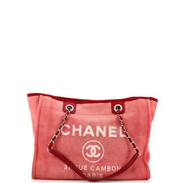 Chanel Deauville Tote Canvas Small