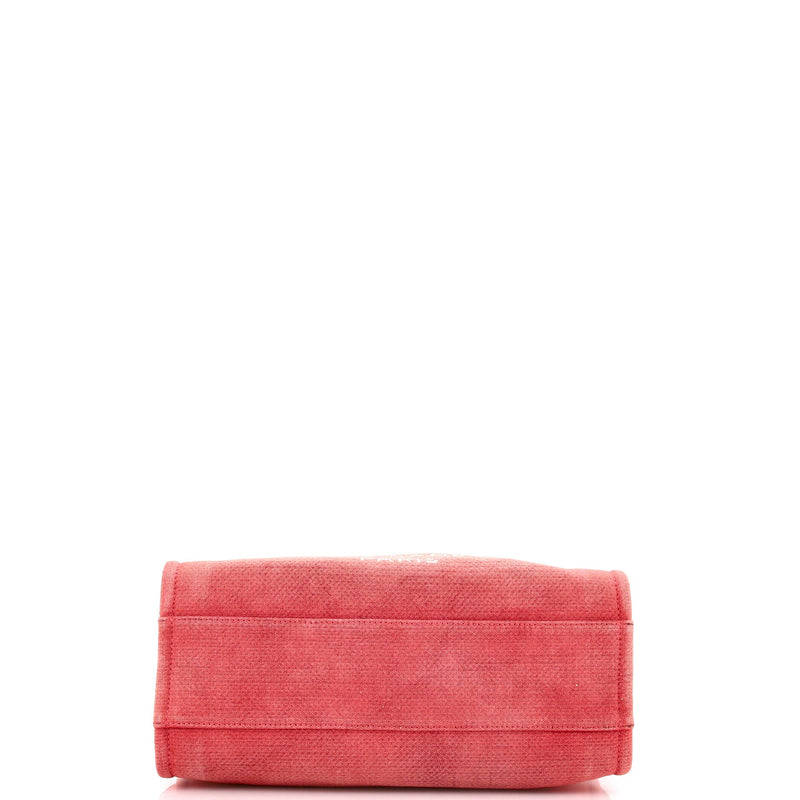 Chanel Deauville Tote Canvas Small