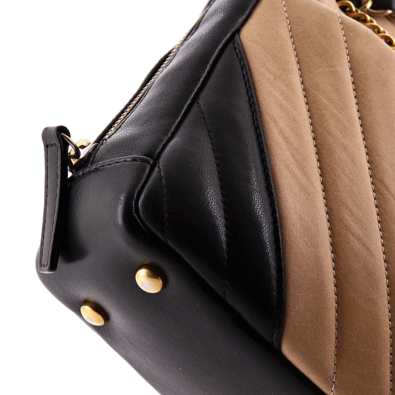 Chanel Cc Charm Camera Bag Chevron