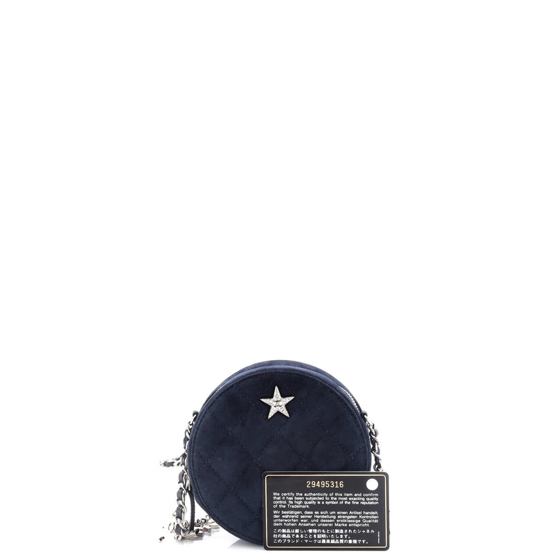 Chanel Star Round Clutch With Chain