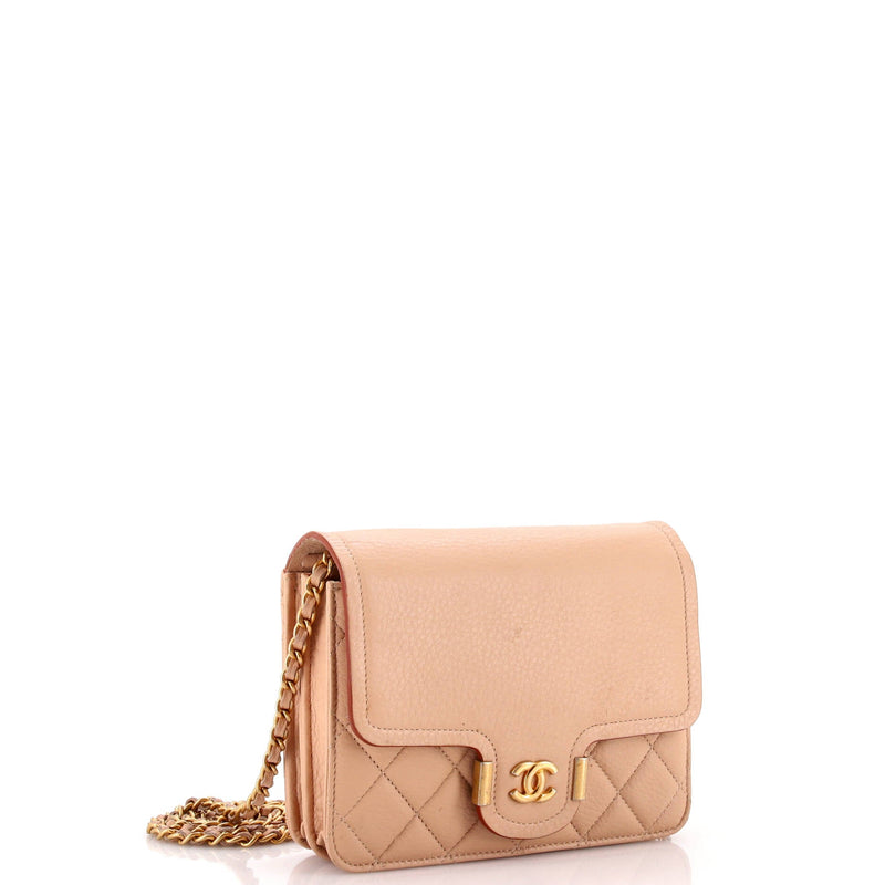 Chanel Archi Chic Square Wallet On Chain