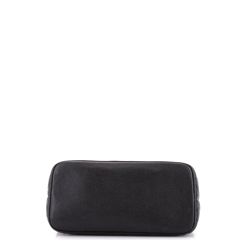 Chanel Medallion Tote Quilted Caviar