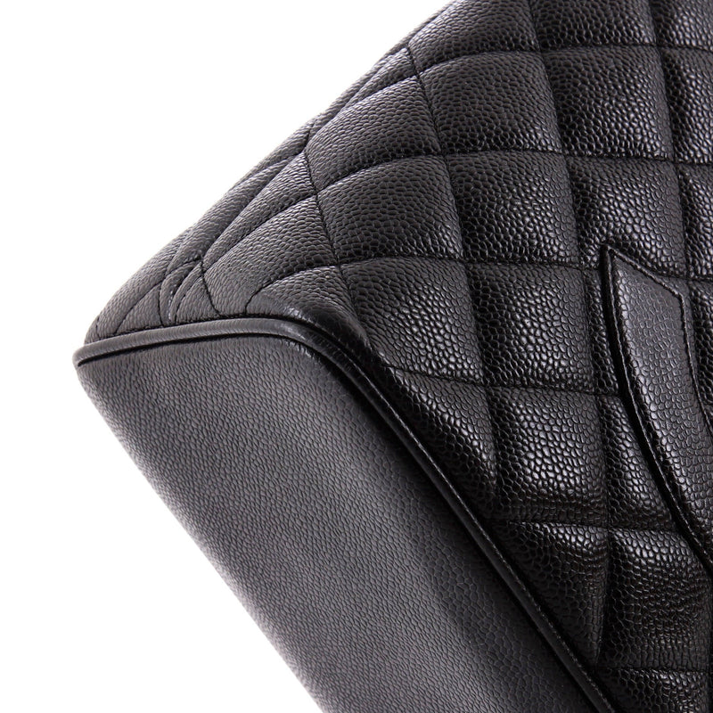 Chanel Medallion Tote Quilted Caviar