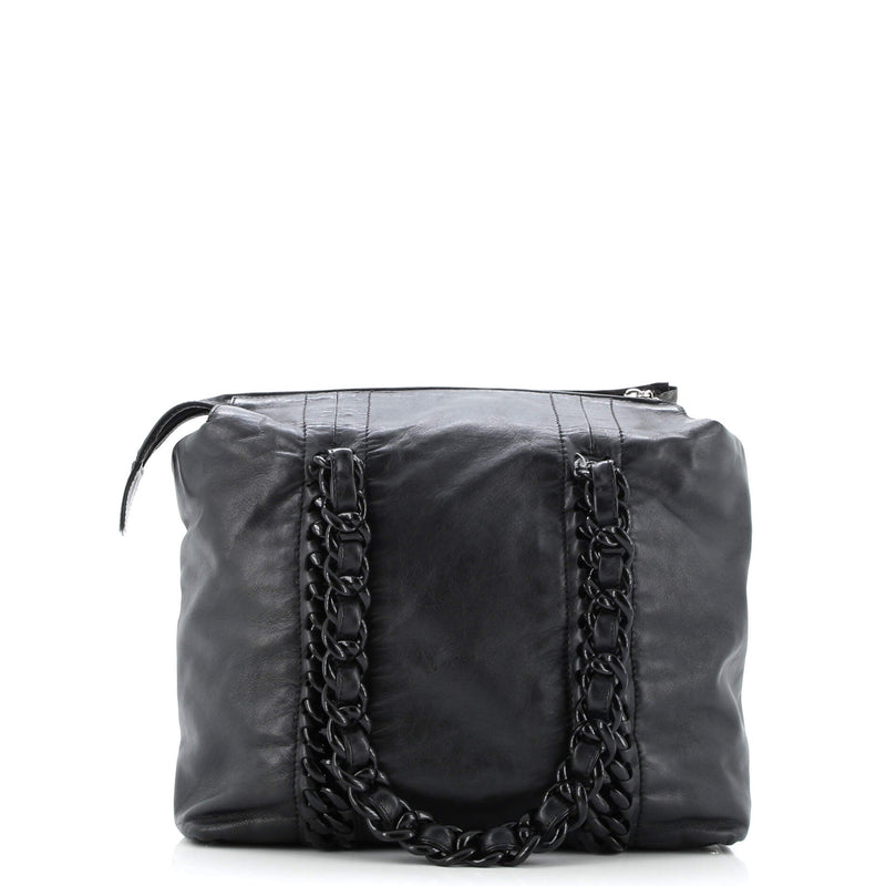 Chanel Resin Modern Chain Tote Calfskin