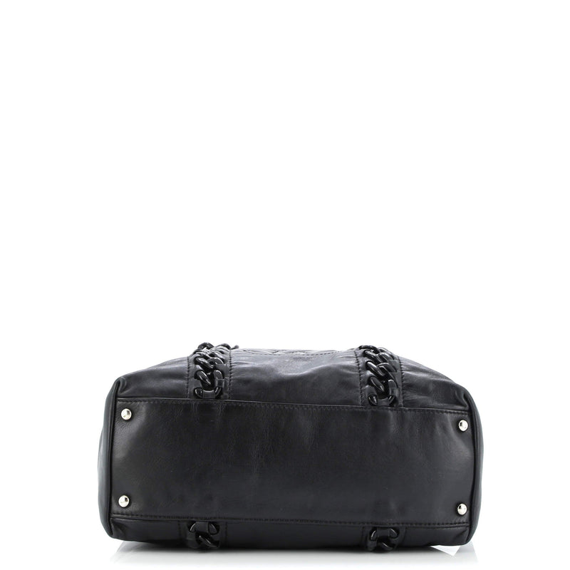 Chanel Resin Modern Chain Tote Calfskin