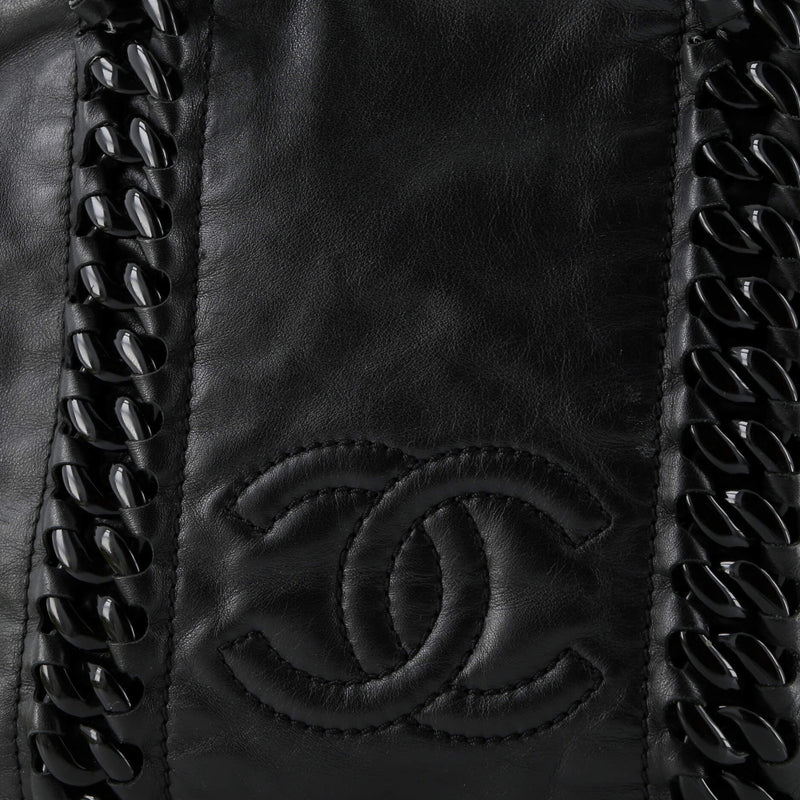 Chanel Resin Modern Chain Tote Calfskin