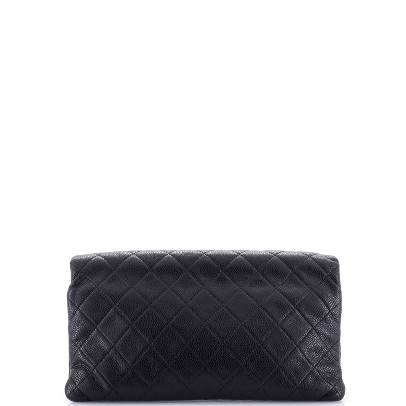 Chanel Beauty Cc Clutch Quilted Caviar