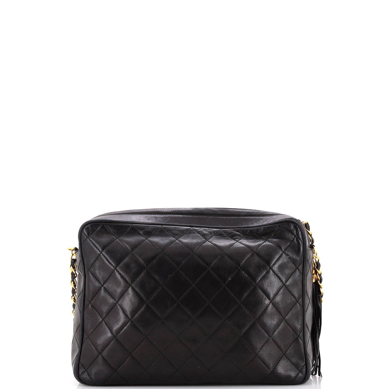 Chanel Vintage Camera Tassel Bag Quilted