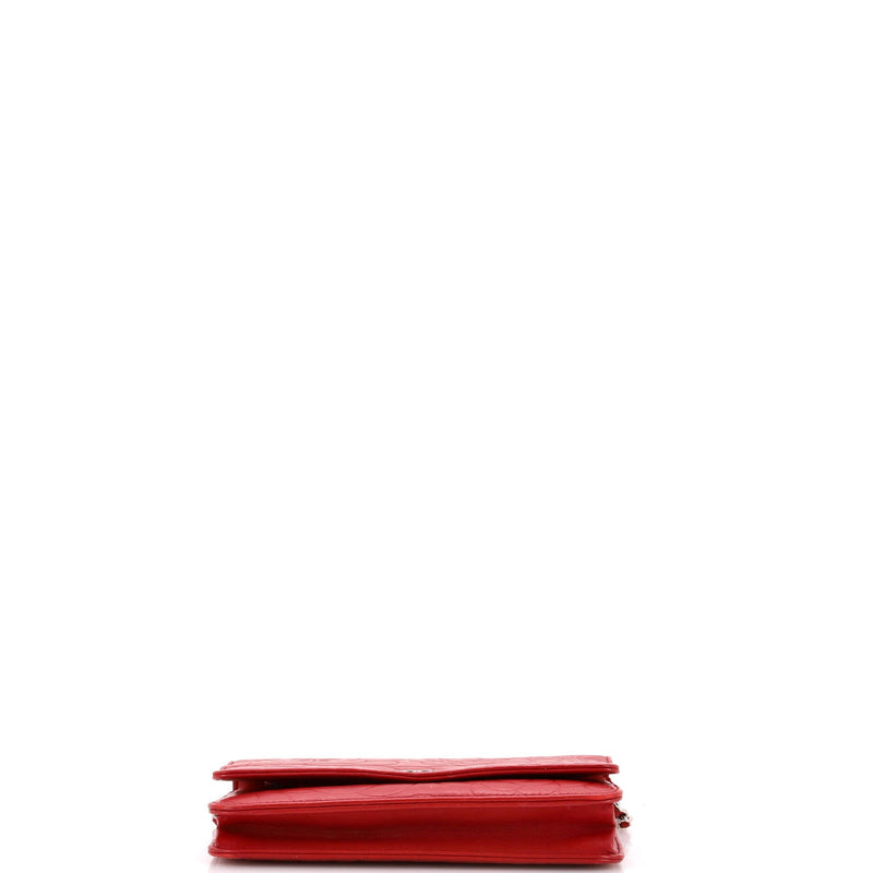 Chanel Wallet On Chain Camellia Lambskin