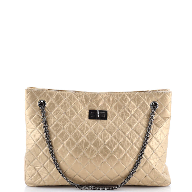 Chanel Reissue 2.55 Tote Quilted Aged