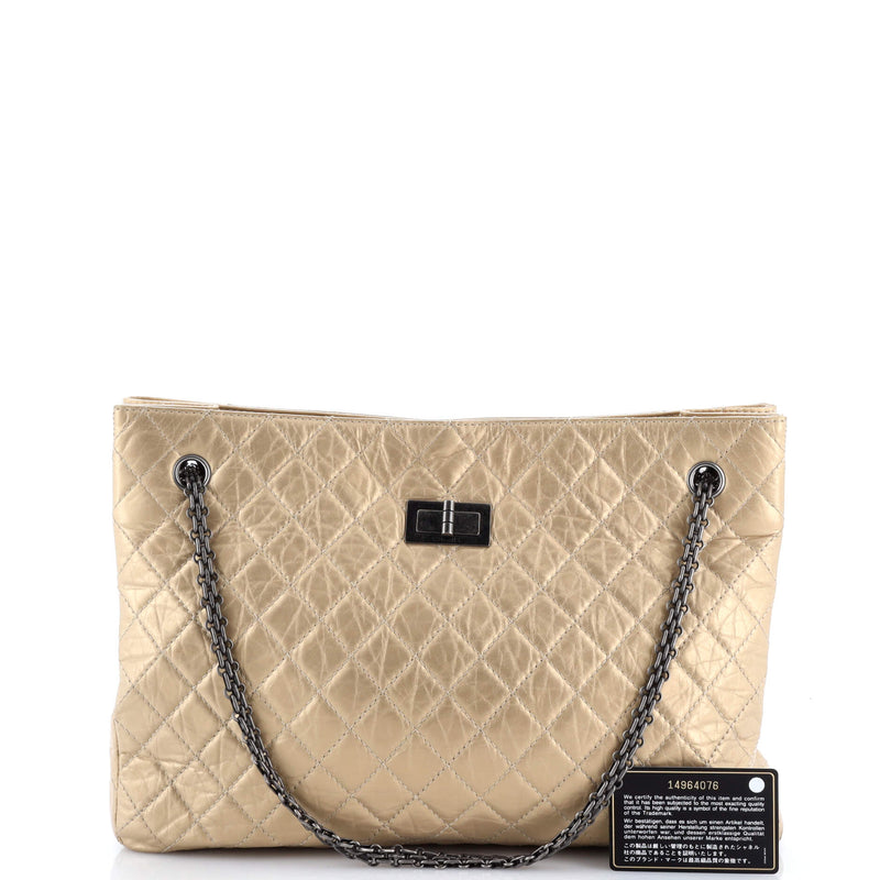 Chanel Reissue 2.55 Tote Quilted Aged