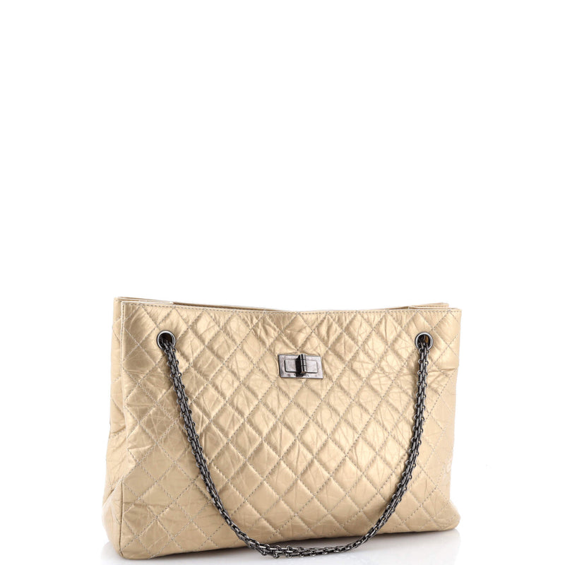 Chanel Reissue 2.55 Tote Quilted Aged