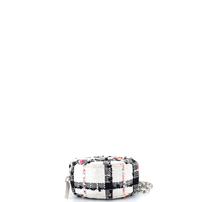 Chanel Round Clutch With Chain Quilted