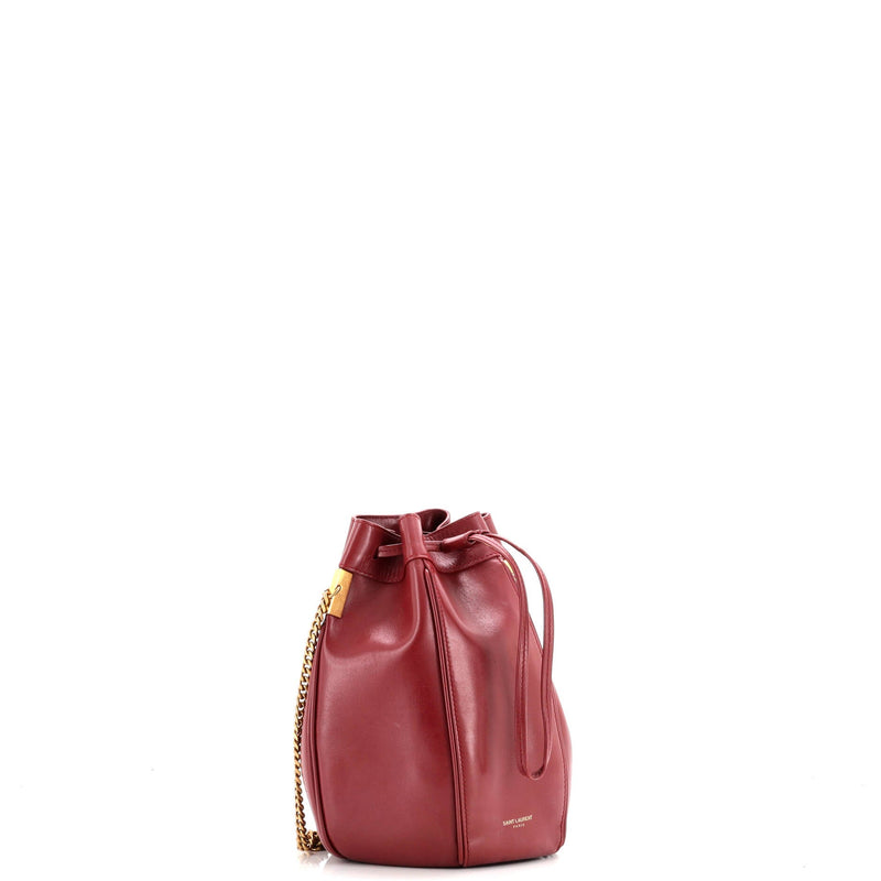 Saint Laurent Talitha Bucket Bag Leather