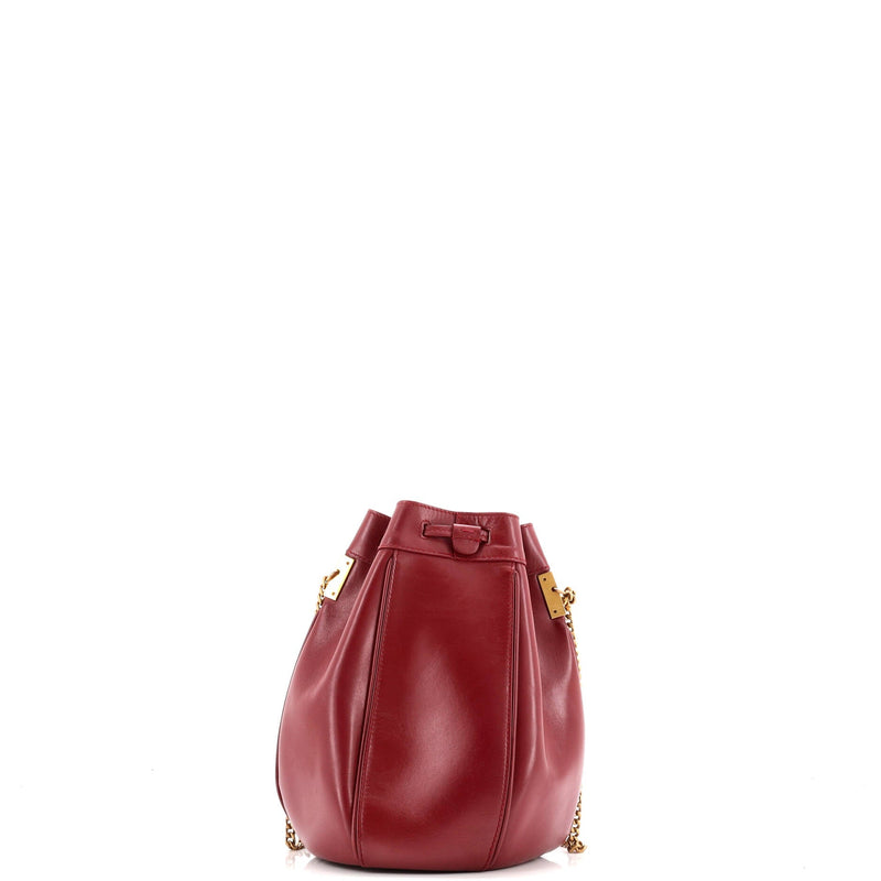 Saint Laurent Talitha Bucket Bag Leather