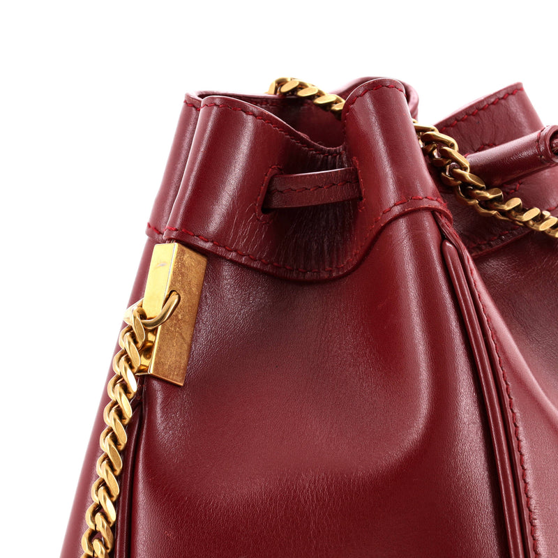 Saint Laurent Talitha Bucket Bag Leather