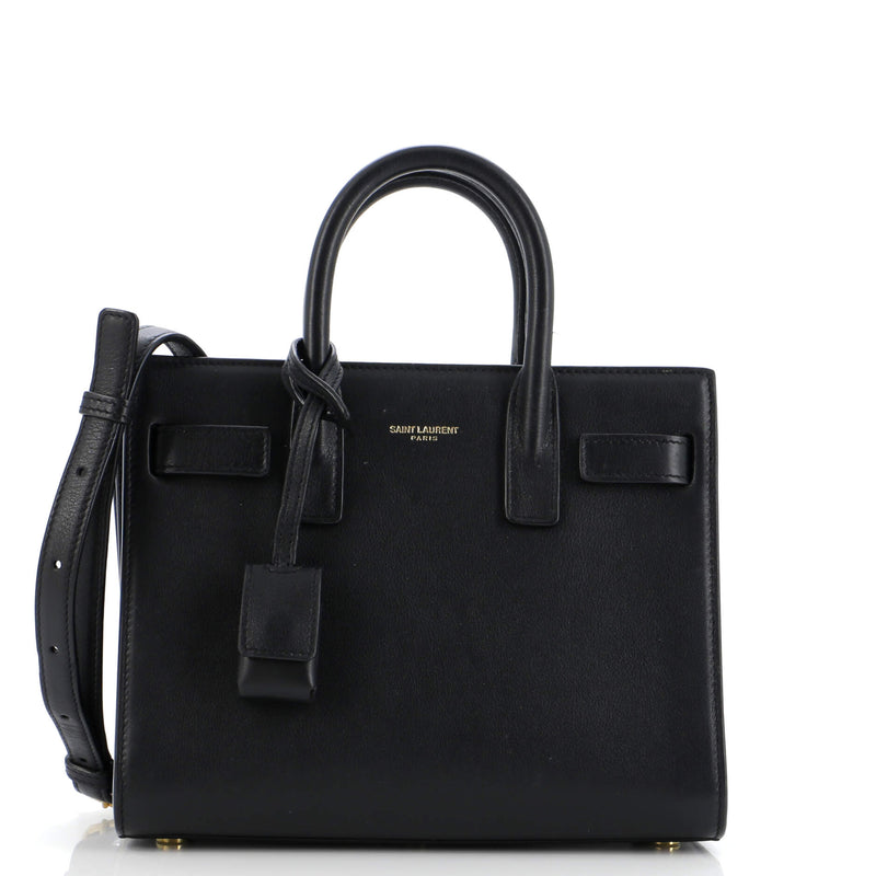 Saint Laurent Sac De Jour Nm Bag Leather