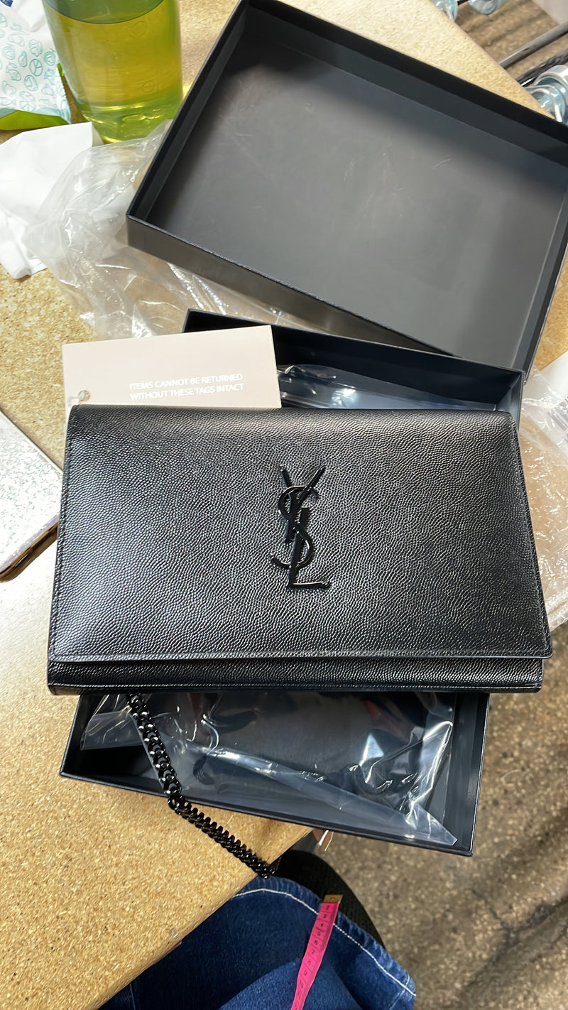 Saint Laurent Classic Wallet On Chain