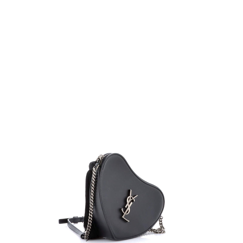 Saint Laurent Love Heart Tassel Chain
