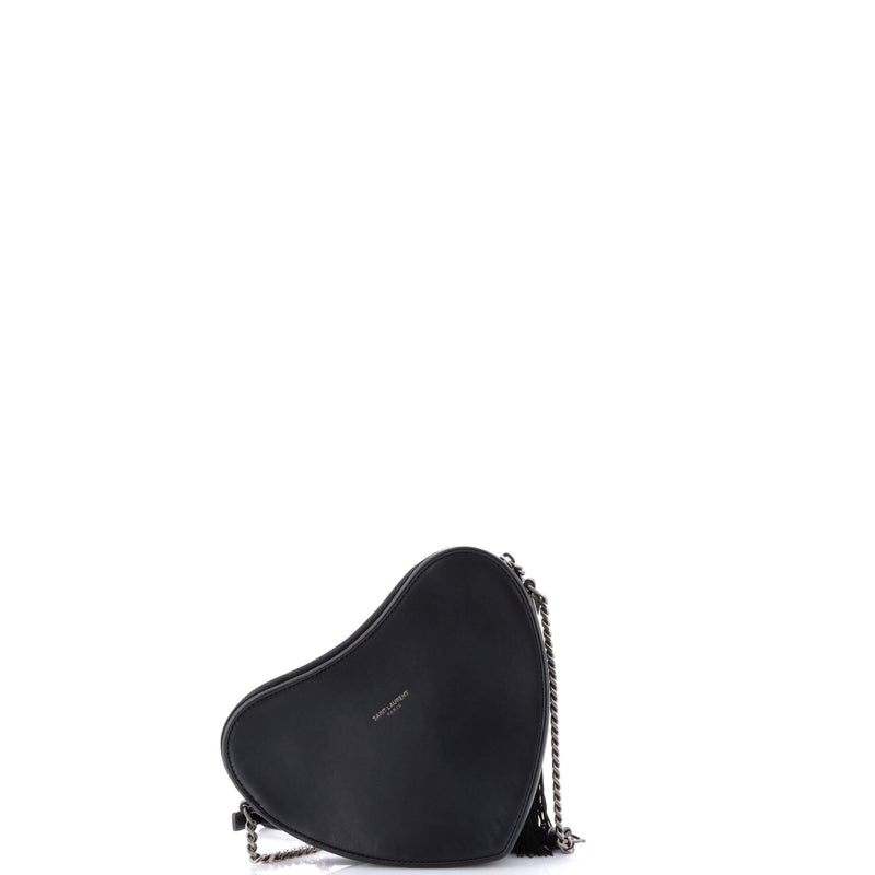 Saint Laurent Love Heart Tassel Chain