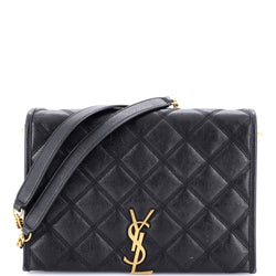 Saint Laurent Becky Shoulder Bag Quilted