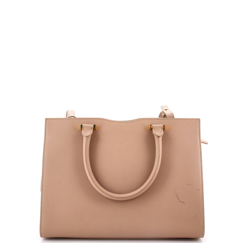 Saint Laurent Uptown Tote Leather Medium