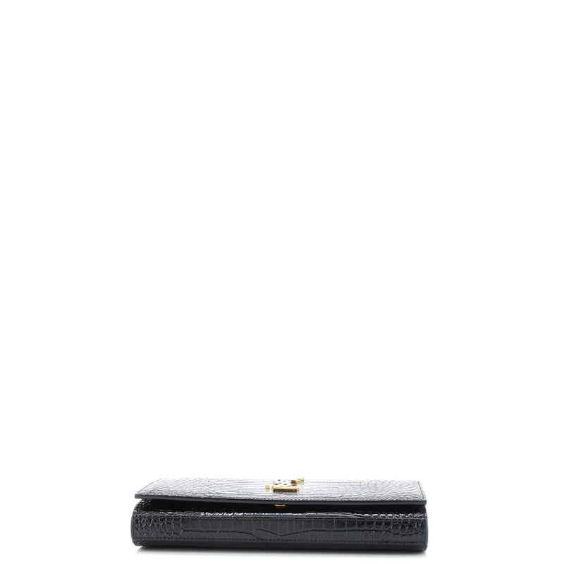 Saint Laurent Classic Wallet On Chain