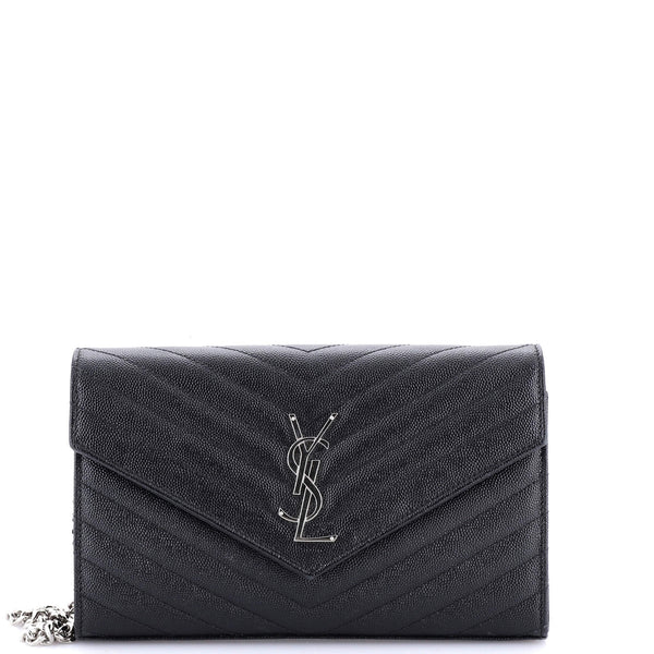 Saint Laurent Classic Wallet On Chain