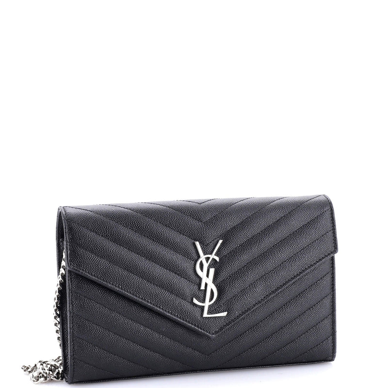 Saint Laurent Classic Wallet On Chain